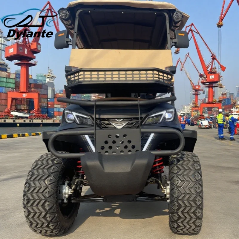 4 Wheel 4 Seater Electric Golf Cart With Fast Shipping Popular Cheap Sightseeing Electric Golf Cart Environmental Sustainability