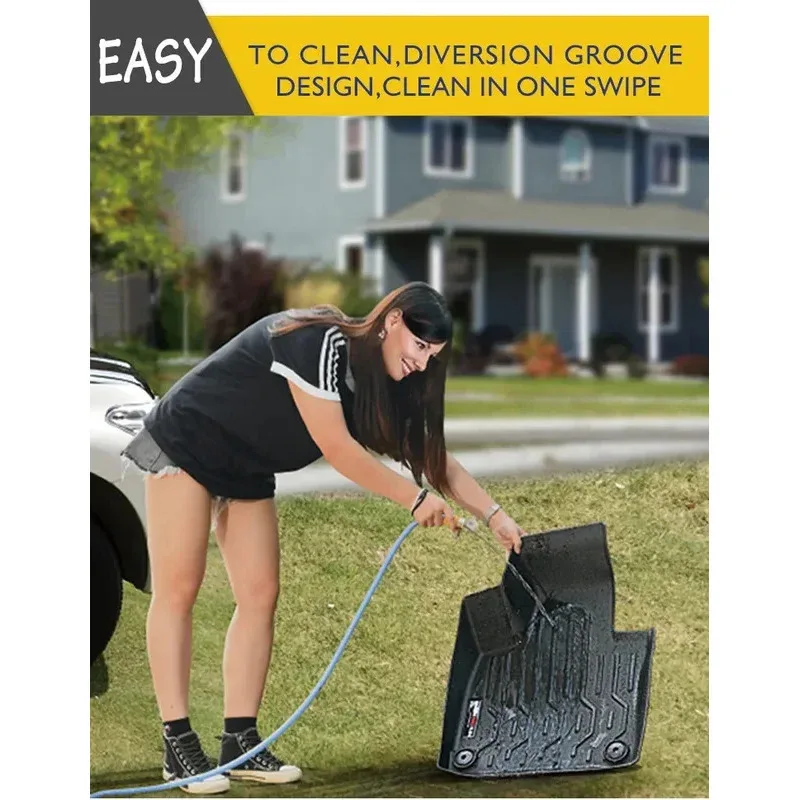 The Best Selling Custom-Fit 3D Car Mats For  Land Cruiser Prado 150 D Waterproof Car Floor Liners Non-Skiddi