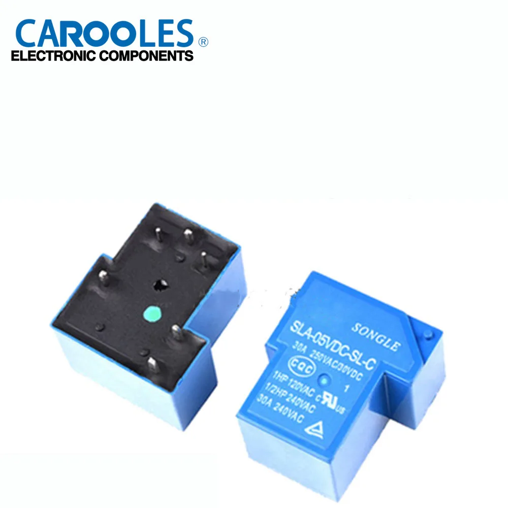 10PCS Power relays SLA-05VDC-SL-A SLA-09VDC-SL-A SLA-12VDC-SL-A SLA-24VDC-SL-A 5V 9V 12V 24V 30A 4PIN T90