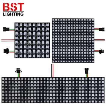 WS2812B Panneau DEL numérique flexible et adressable individuellement WS2812IC écran matriciel de module 8x8 16x16 DC5V 8 meilleures matrices LED adressables en ventes - No 7