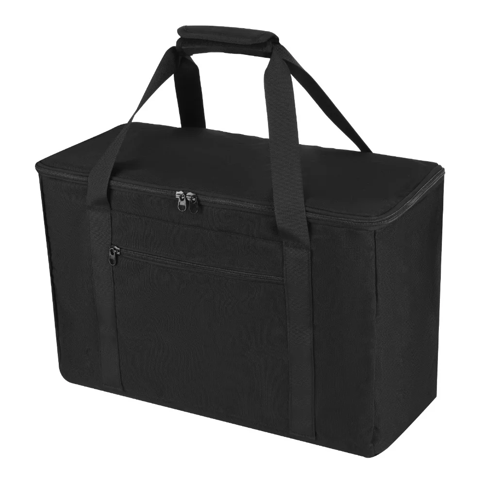 Nylon Tote Bag for 56 Large Tumbling Timber For Wooden Blocks Carry Case with Convenient External Storage Pockets
