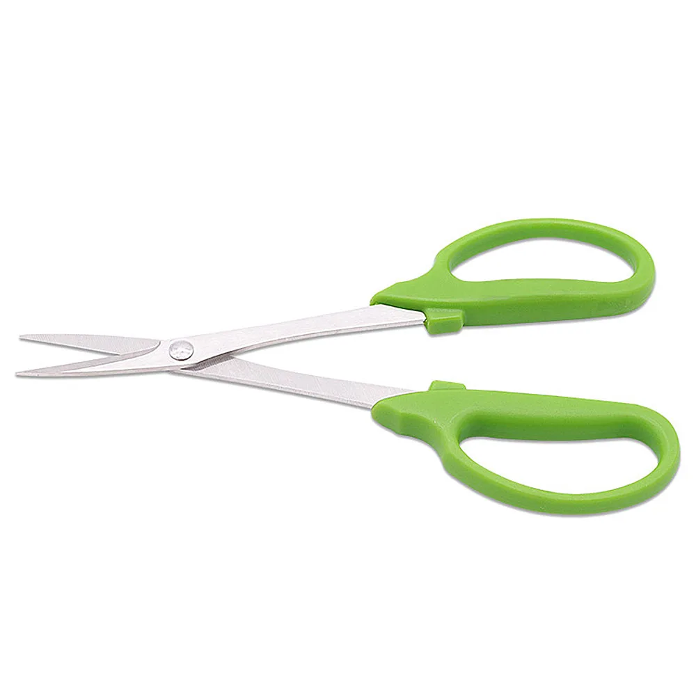 Flower Pruning Scissors Bonsai Tool Scissors Garden Potted Leaf Bud Scissors Stainless Steel Garden Scissors