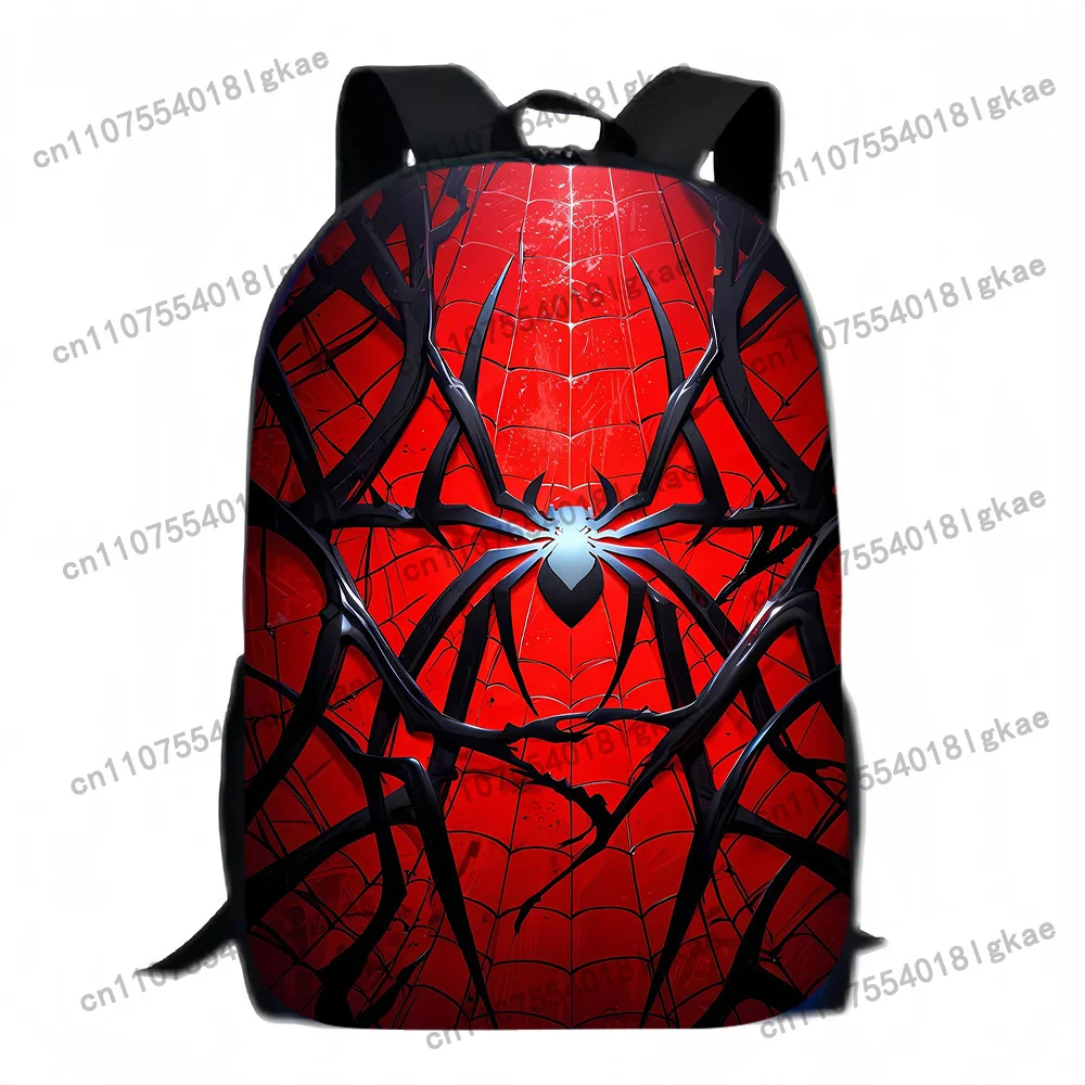 Spider Three-piece Men's backpack with handbag and pencil case, stain-resistant ultra-lightweight large capacity backpack for te