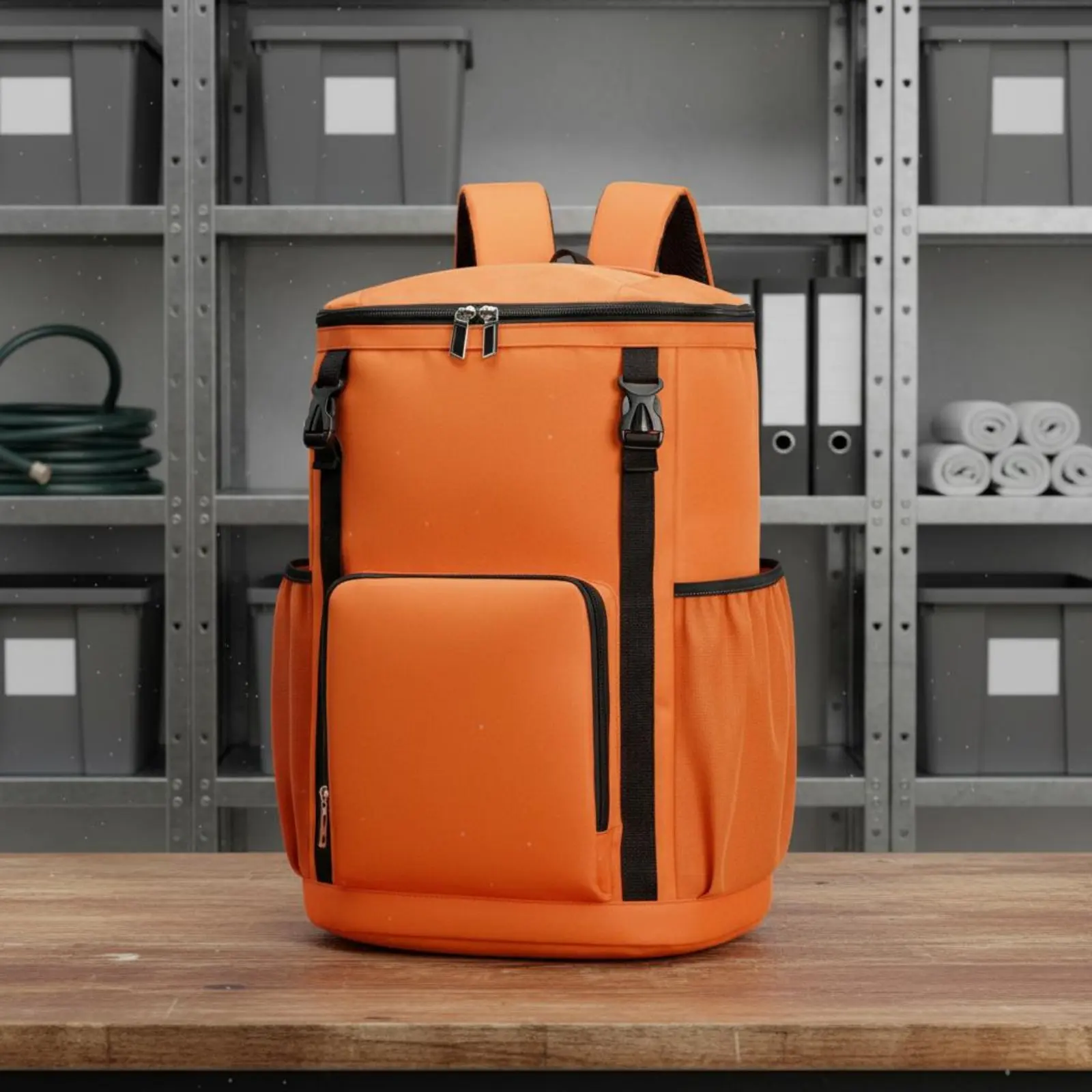 Appliance Cleaning Backpack Wear-Resistant Large Cleaning Backpack Multiple Pockets for Housekeeping Workers, Work Site