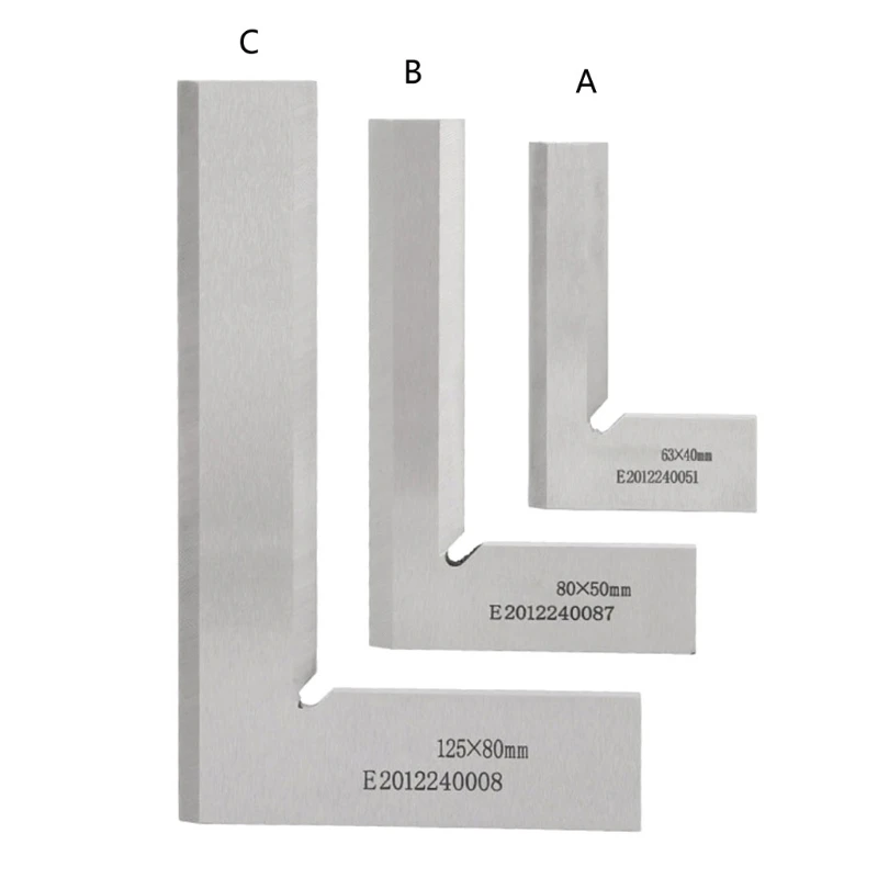 Machinist Square Square สแตนเลสสตีลมุมขวาไม้บรรทัดวิศวกรรม Drop Shipping