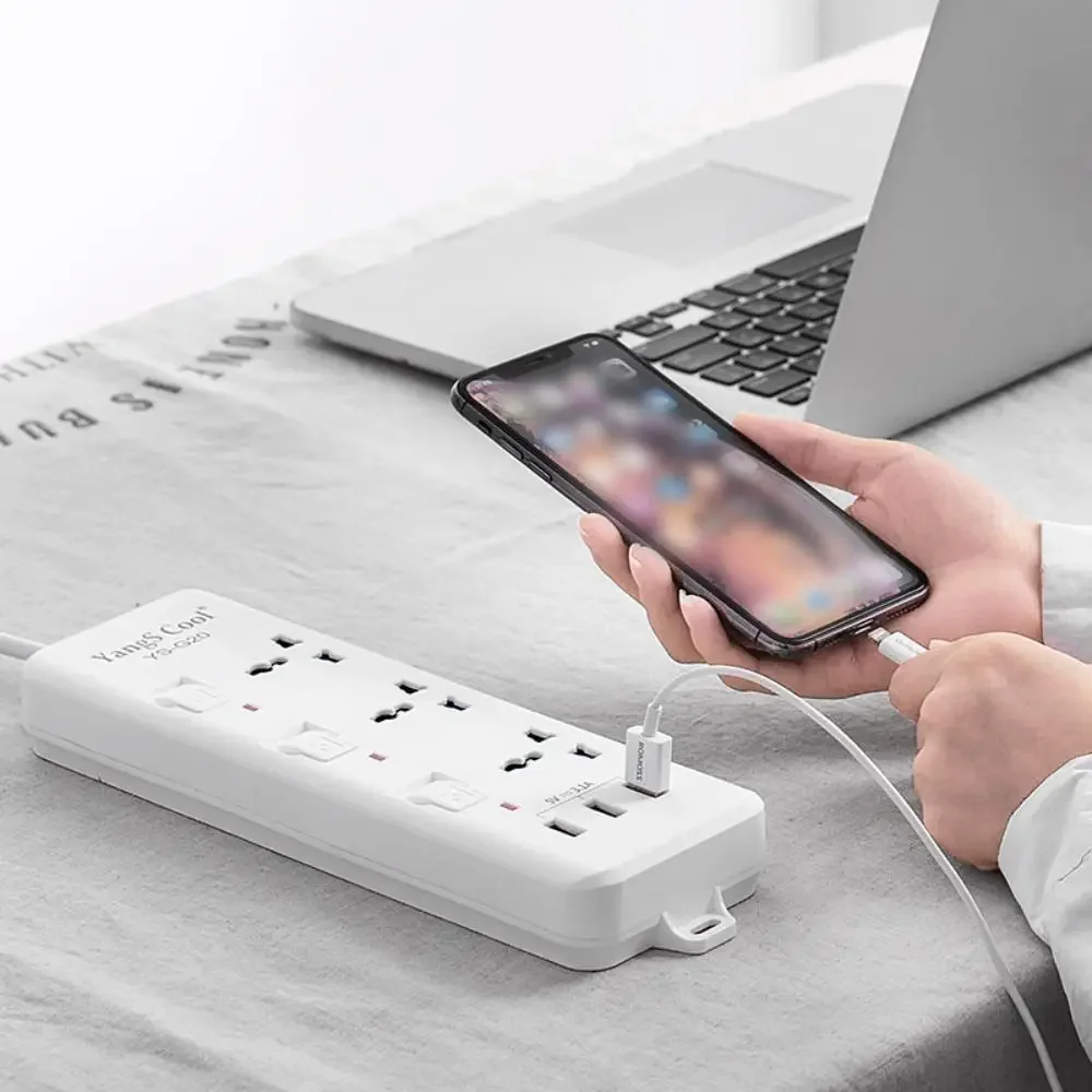 

Розетка Великобритании, ЕС, США, удлинитель USB-порта, удлинитель 2 м, плата питания, защита от перенапряжения, независимый переключатель, кнопка питания, сейф