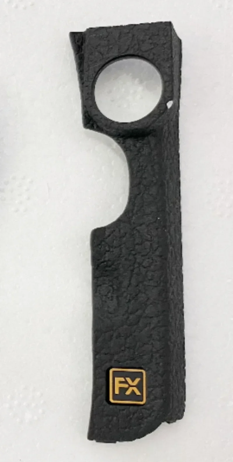 Set 3 buah baru asli untuk Nikon D850 penutup karet sisi jempol pegangan depan kulit dekoratif dengan LOGO FX Aksesori perbaikan