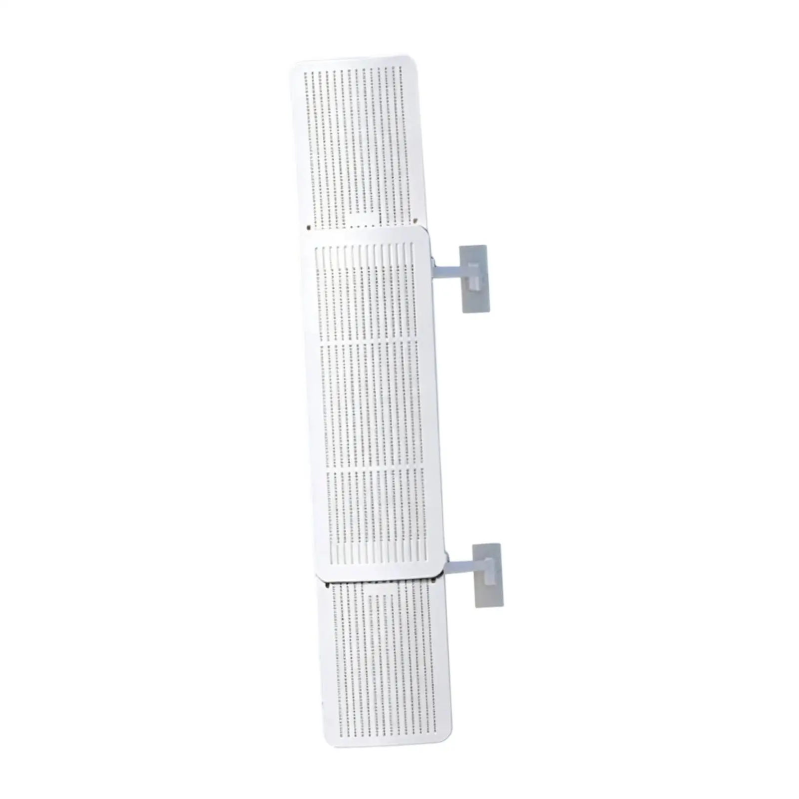 Floor Standing AC Air Deflector Shield Adjustable Windshield for Cooling System Condensation Drip Prevention ABS