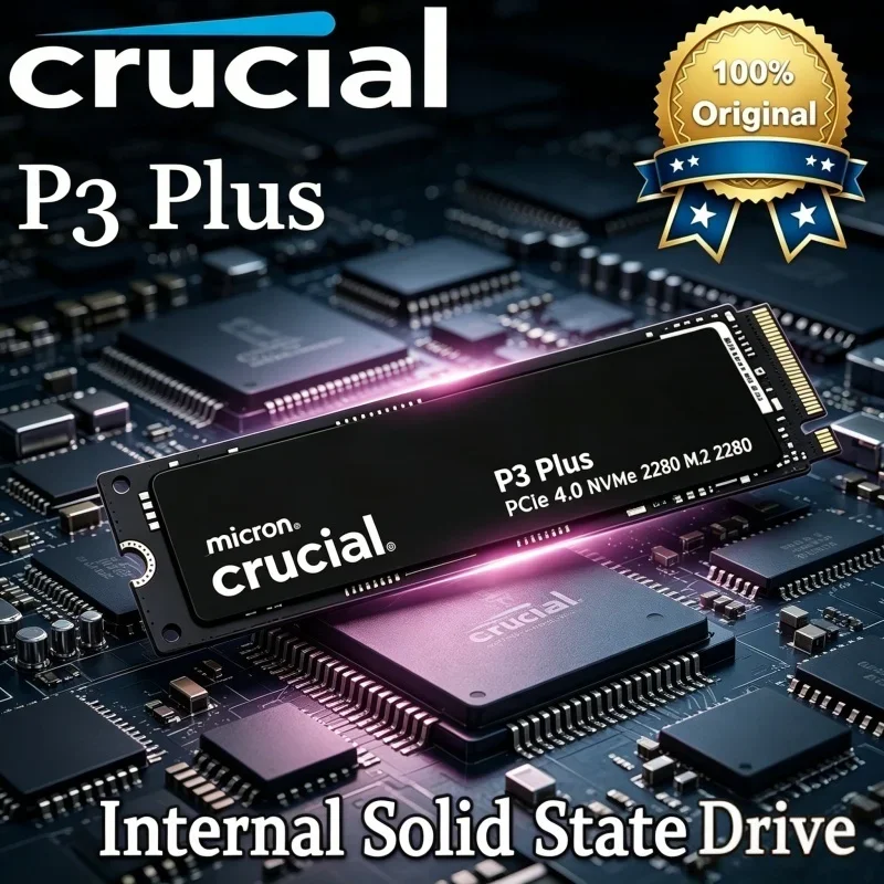 Crucial T500 1TB Crucial NVME 2280 P310 1TB SSD OEM Package Internal Hard Drive Crucial P3 Plus 1TB 2TB PCIe Gen4 NVMe M.2 SSD