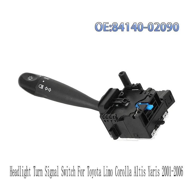 

8414002090 Headlight Control Switch Steering Turn Signal Switch For Toyota Limo Corolla Altis Yaris 2001-2006
