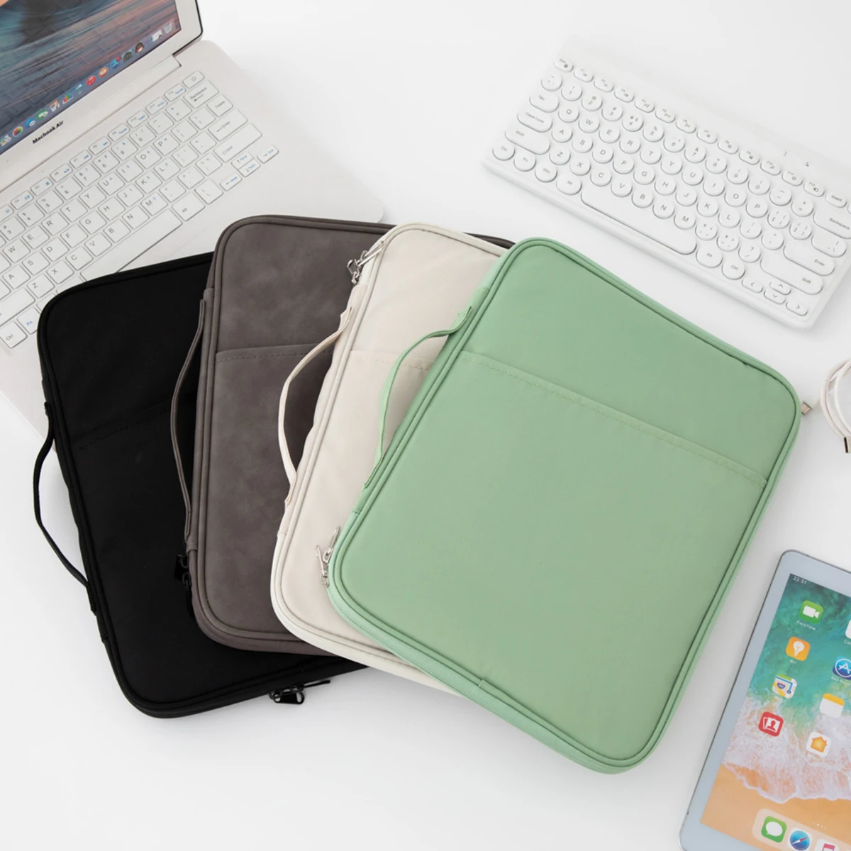 Tablet Bag For 2025 Sleeve Case For 10-13 Inch Tablet Sleeve Case Fits iPad Air 10.9 inch iPad Pro 11 M2 iPad 10th Inner Bag