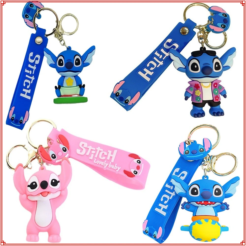

Classics Cartoon Figures Keychain Backpack Keyrings Car Pendant Key Chains Decorative Accessories Kids Creative Collection Gifts