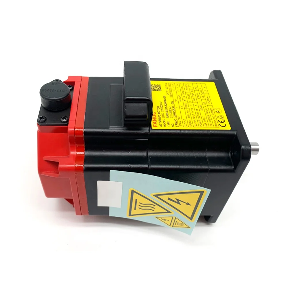 

In Stock Servo MotorA06B-0213-B200 ALPHA Servo Motor Model AM2/5000HVi AC Motor