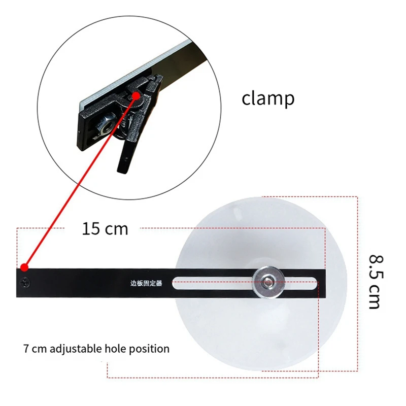 3 Stück 0 a3t LCD-TV-Bildschirm ändern und reparieren Licht leiste LCD-Seiten leiste Fixierer verstellbarer Fixierer Clip langlebig einfach zu installieren