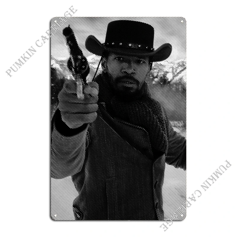 Django Unchained Metal Signs PaintingCave Bar Garage Tin Sign Poster