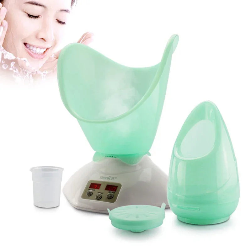 Facial moisturizing and whitening sprayer, hot spray beauty instrument steamer, household facial moisturizing steamer