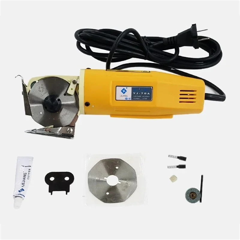 YJ-70 Handheld Electric Scissors Electric Circular Knife Cutting Machine Cloth Cutting Machine Cloth Cutting Machine NM424