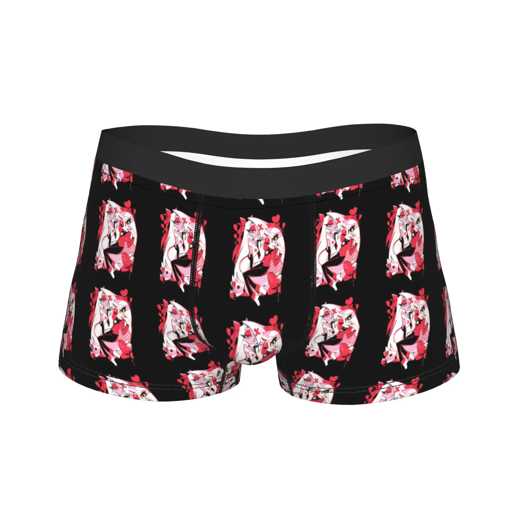 

Hazbins Hotels Underwear Classic Underpants Custom Shorts Briefs For Men Pouch Plus Size Boxershorts