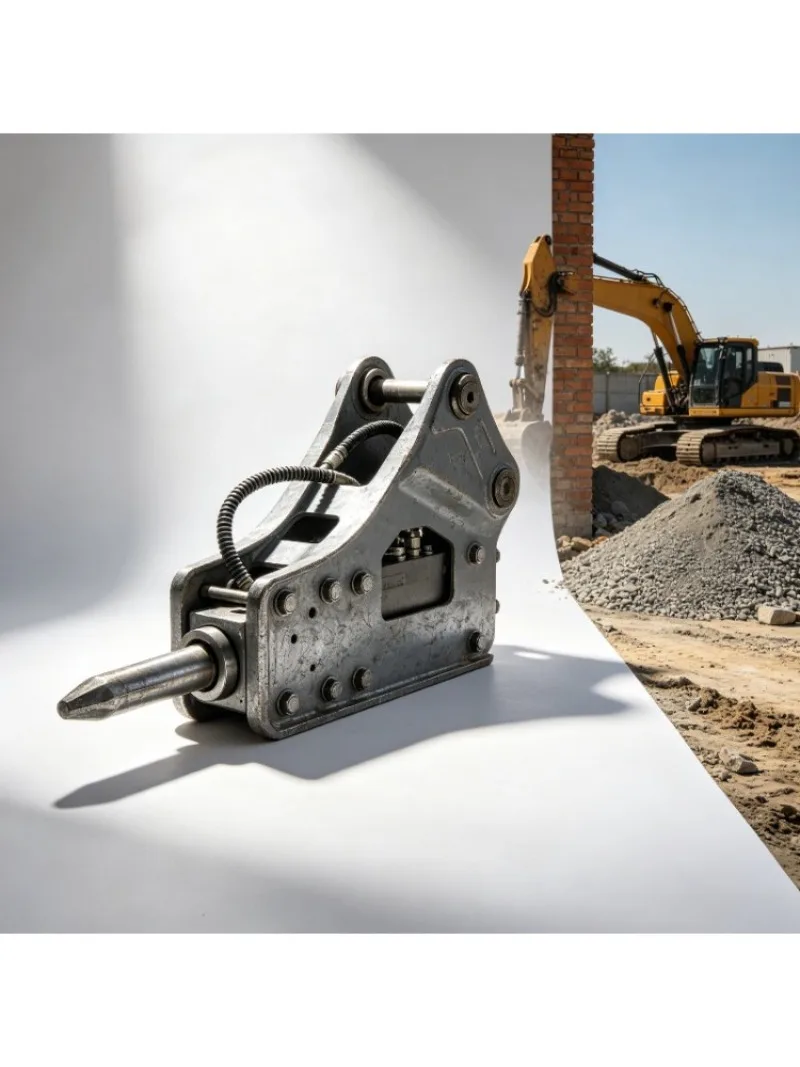 High Frequency Rock Breaking Hammer Durable Hydraulic System For Mining Quarry Mountain Crushing Project
