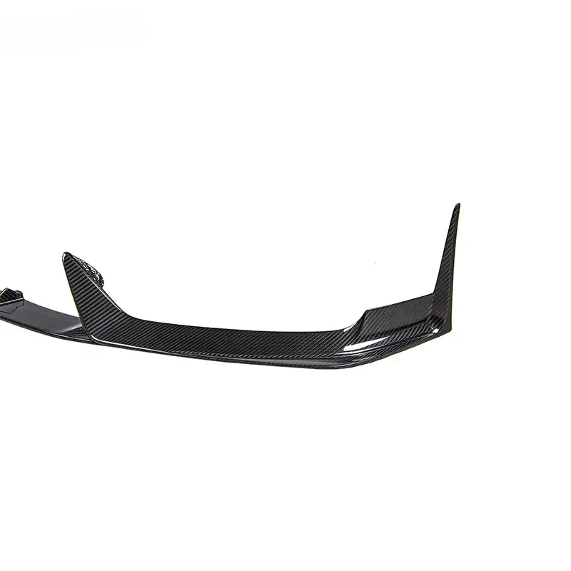 Paktechz Dry Carbon Fiber Body Kit Front Lip Spoiler for Benz GT GTS GTC 2017-2021