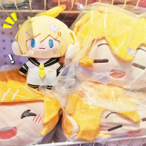 Мягкая игрушка Хатсуне Мику и Кагамине Лен от Bandai — пример использования
