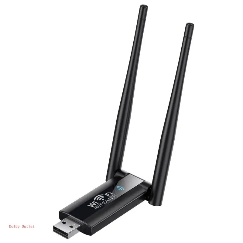 USB Wireless Router Extender WiFi Repeater Perfect for Home and Office 300M