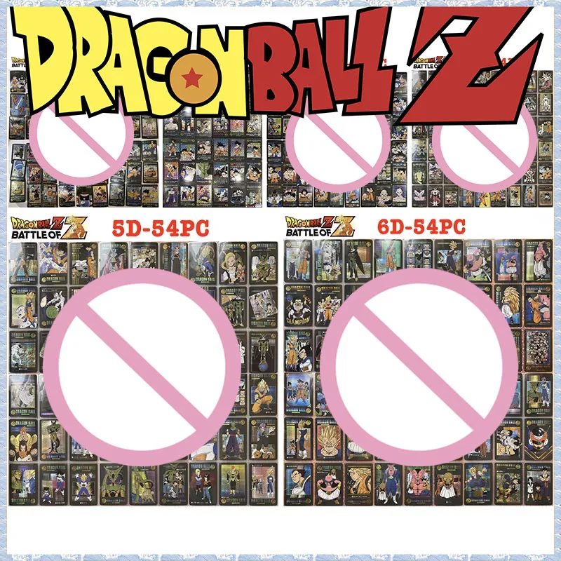 Anime Dragon Ball DIY ACG Tabletop Battle Game Laser Cards krillin Android 18 Toys for Collectible Cards Birthday Present