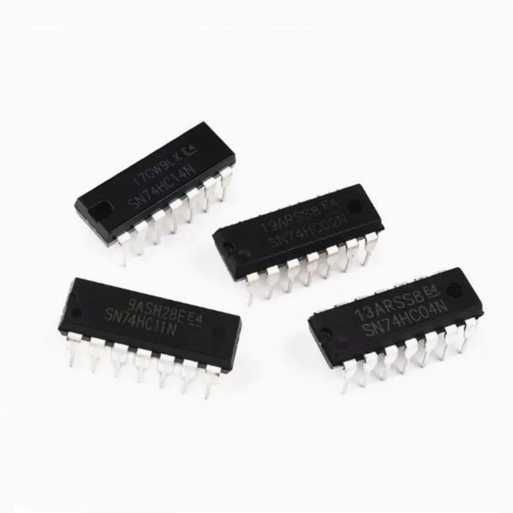 10PCS HD SN74HC 74HC00 02 03 04 05 08 10 11 14 20 27 32 74 86 N P DIP14 Dual 4 Input And Non-Gate Logic Chip