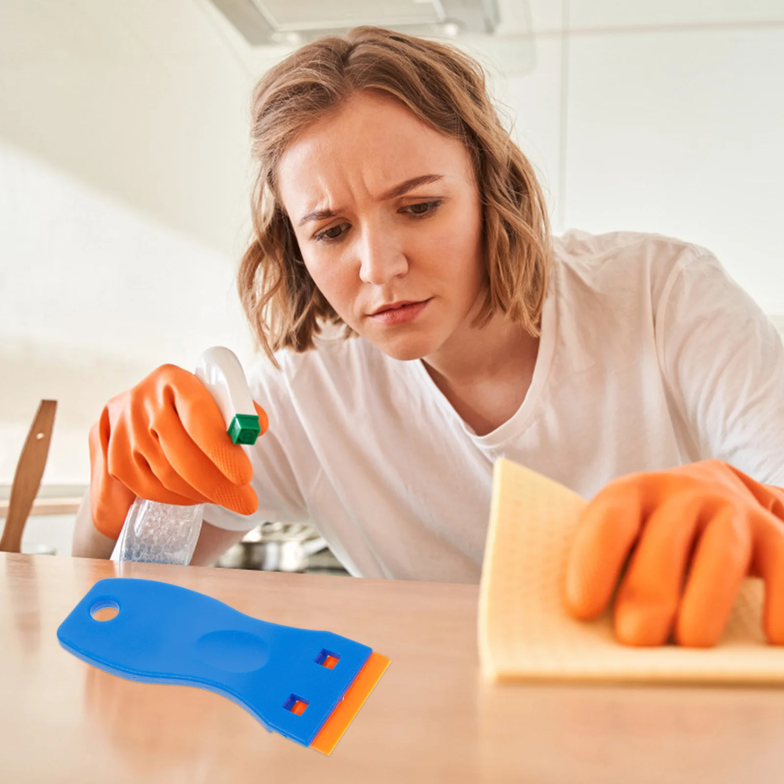 

Plastic Razor Scraper Tool for Delicate Surfaces Remove Stickers Decals Without Damage Cleaning Scraper