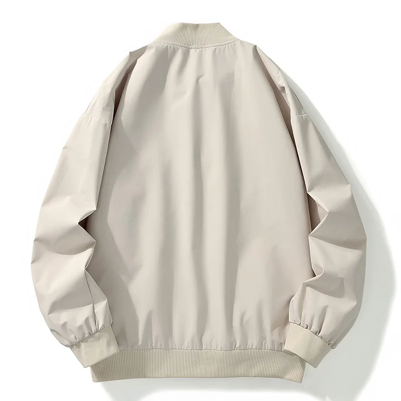 

Высококачественная мужская летная куртка в американском стиле, весенне-осенняя модная свободная повседневная бейсбольная одежда для пар, длинная вилка-стойка...