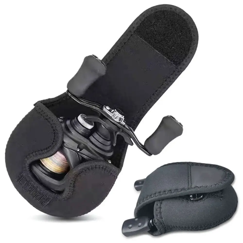 حقيبة تخزين عجلة قطرة الماء السميكة مقاومة للاهتراء متعددة الوظائف حقيبة عجلة الصيد مقاومة للماء محمولة #1