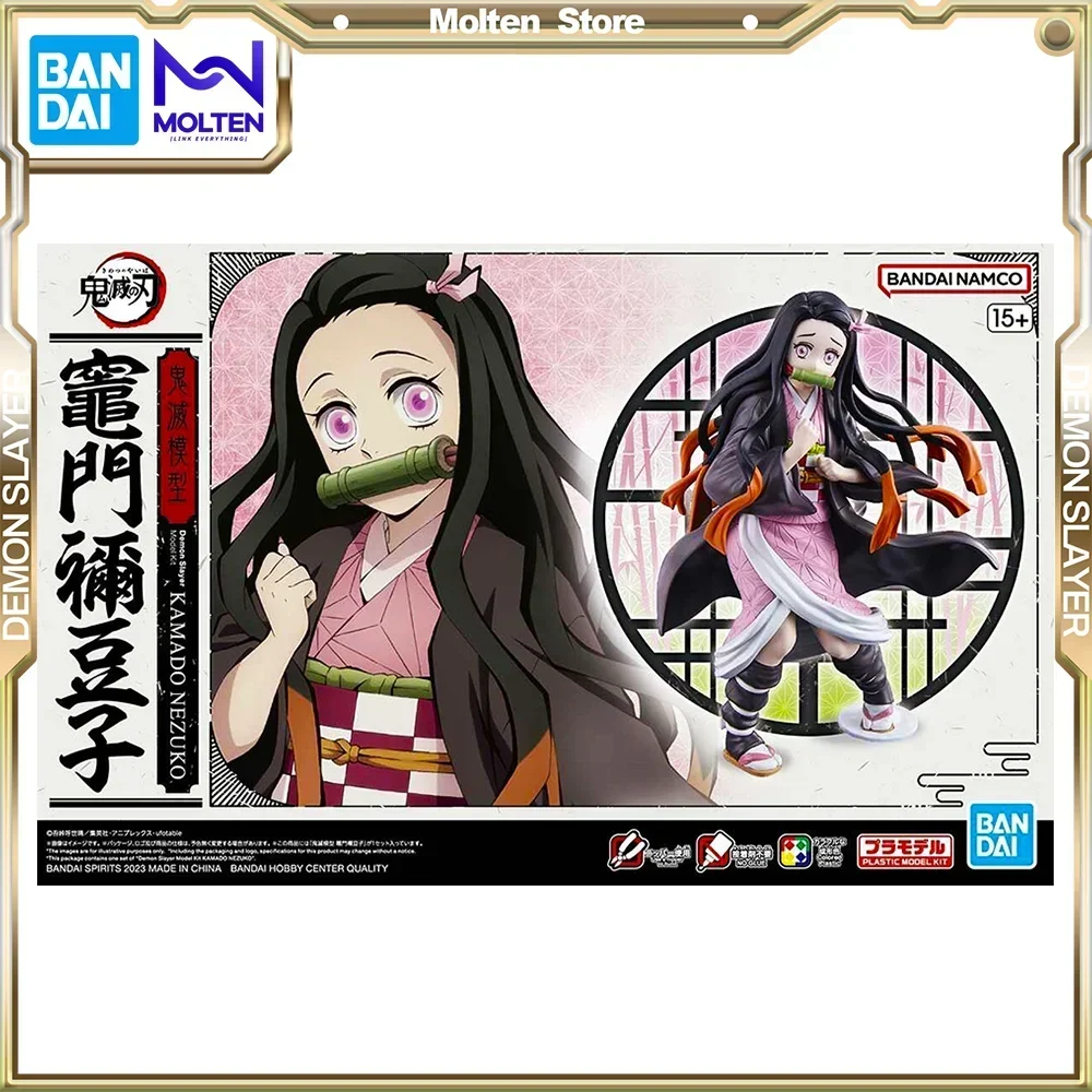 

Bandai Original Demon Slayer: Kimetsu no Yaiba Kamado Nezuko Tanjiro Kamado Anime Action Figure Model Kit