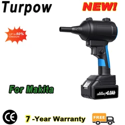For Makita 18V Cordless Dust Blower Battery BL1830 BL1840 BL1850 BL1815 Portable Electric Dust Blower Power Tool Battery