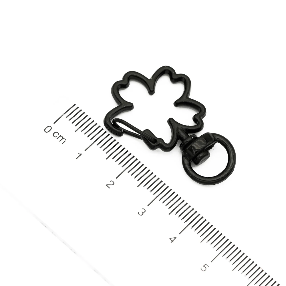 10 шт./лот милые карамельные цвета в форме сакуры Лобстер Брелок с застежкой карабин крючки для ключей кольцо для ключей застежка сделай сам