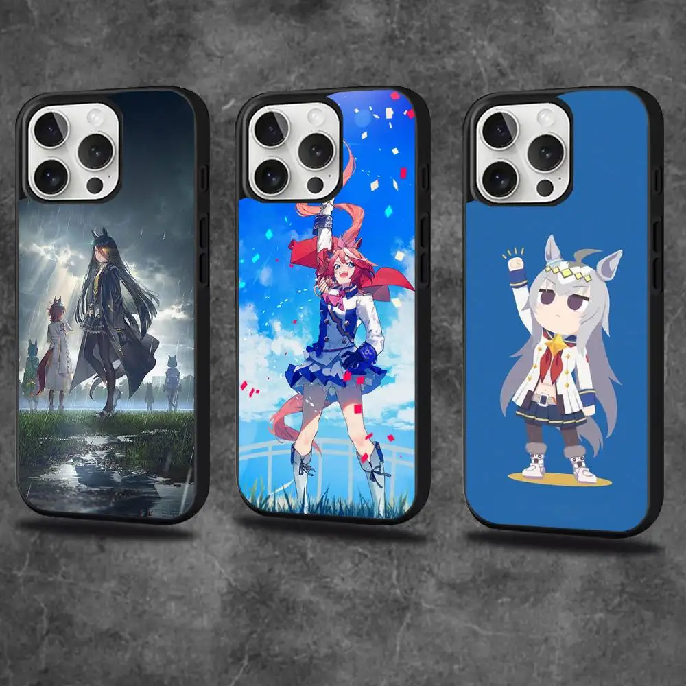 

U-Uma Musume Pretty Derby Phone Case For iPhone 16,15,14,13,12,11,Pro,Max,Plus,Mini,SE4,E Magnetic Magsafe Wireless Charging
