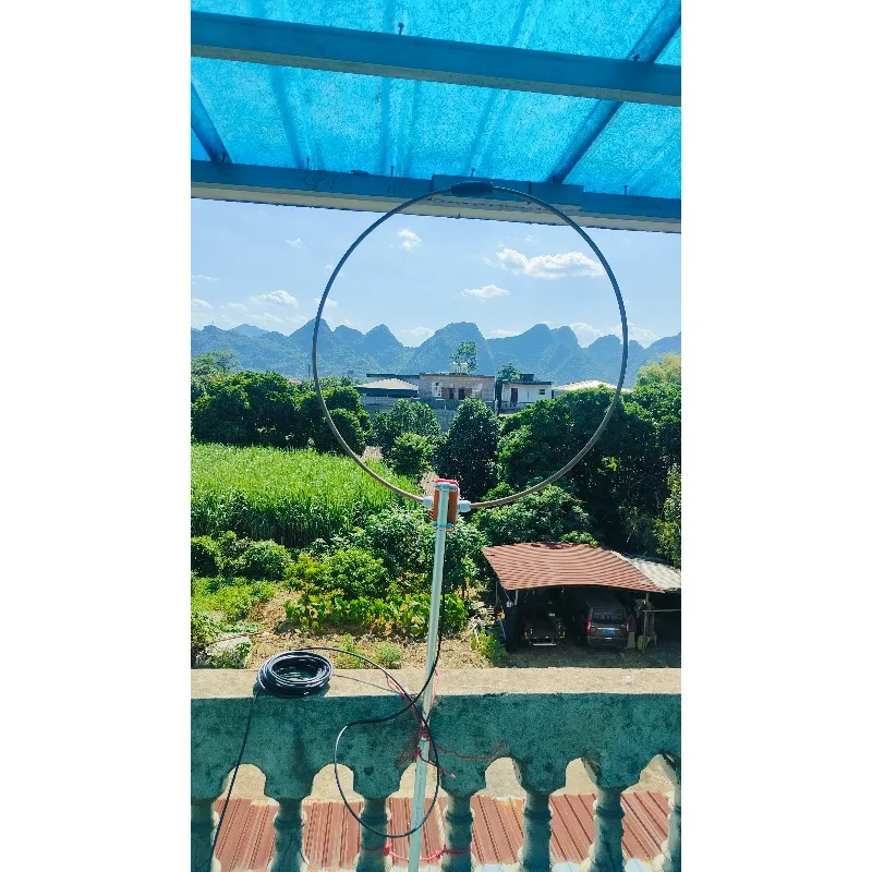 Wideband Passive Loop Antenna WV-601 for LW SW MW FM VHF UHF AIR Band Radio