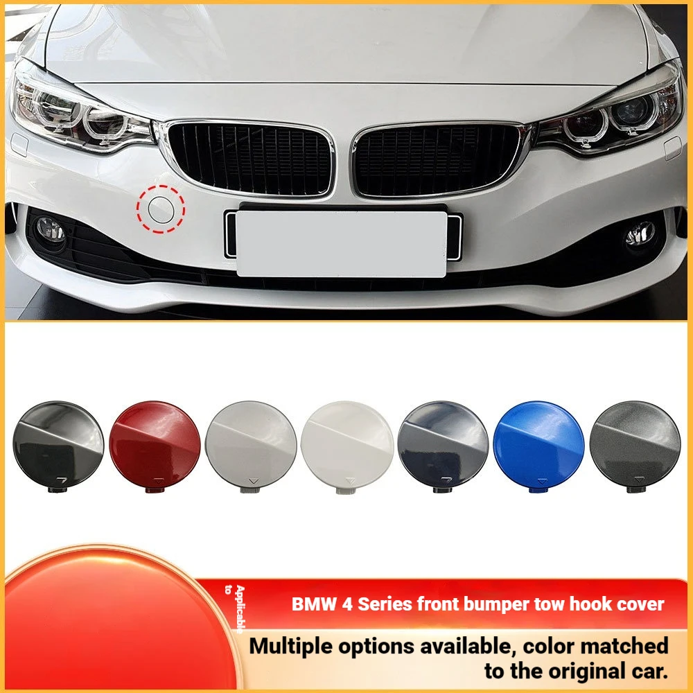 For BMW 4 Series Front Bar Traction Hook Hole Cover F32 F33 F36 Front Trailer Cover 51117363392