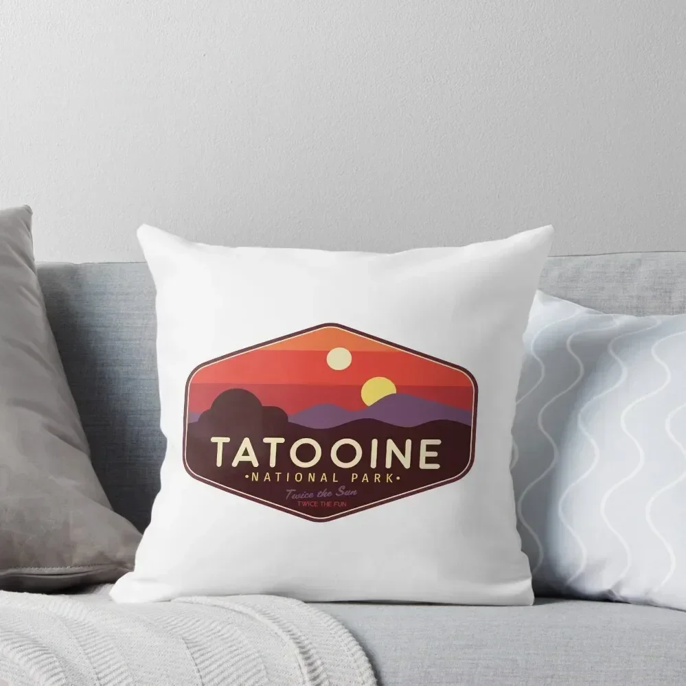 

Tatooine National Park - Twice the Fun, Twice the Fun! Throw Pillow christmas decorations 2025 pillow