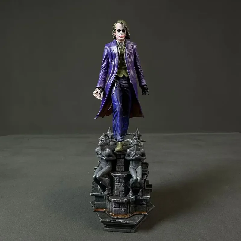 

Hot Dark Knight Batman Brazilian Factory Heath Ledger Joker 1/10 Scale Resin Gk Statue Model Collectible Action Figure Toy