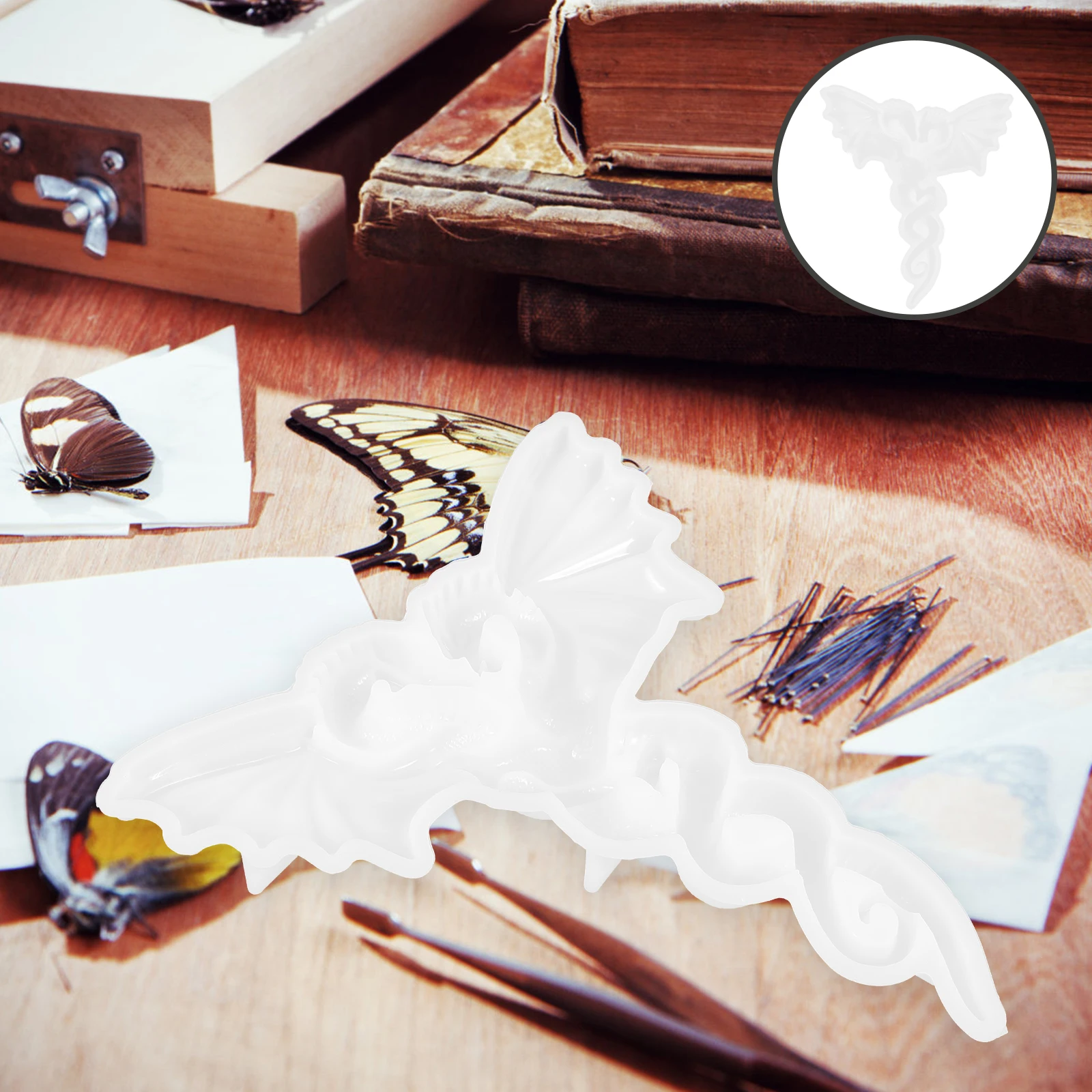 

DIY Decorative Couple Dragon Mold Epoxy Resin Silicone Craft Flexible Molds Dragon Mold Silicone Molds for Resin Crafts