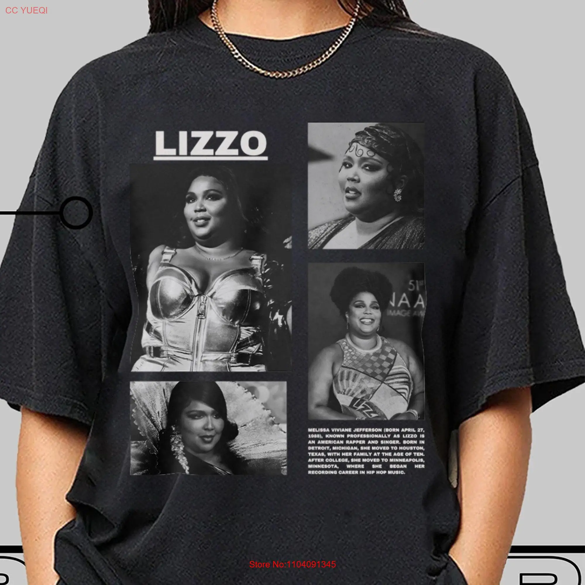 Limited Lizzo T Shirt for Men and Women long or short sleeves