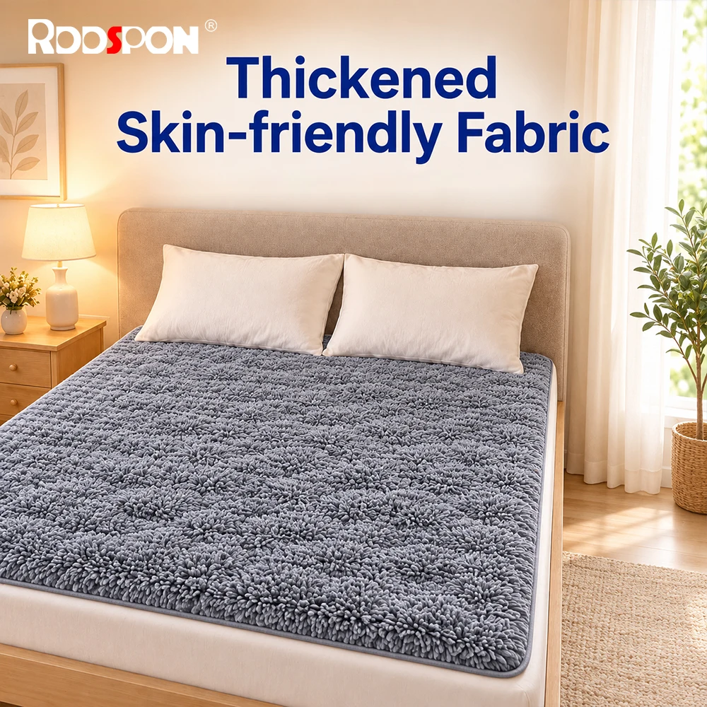RODSPON Electric Blanket 220V Thickened Thermostat Electric Blankets 70x150 120x150  Electric Heating Blanket Winter Body Warm
