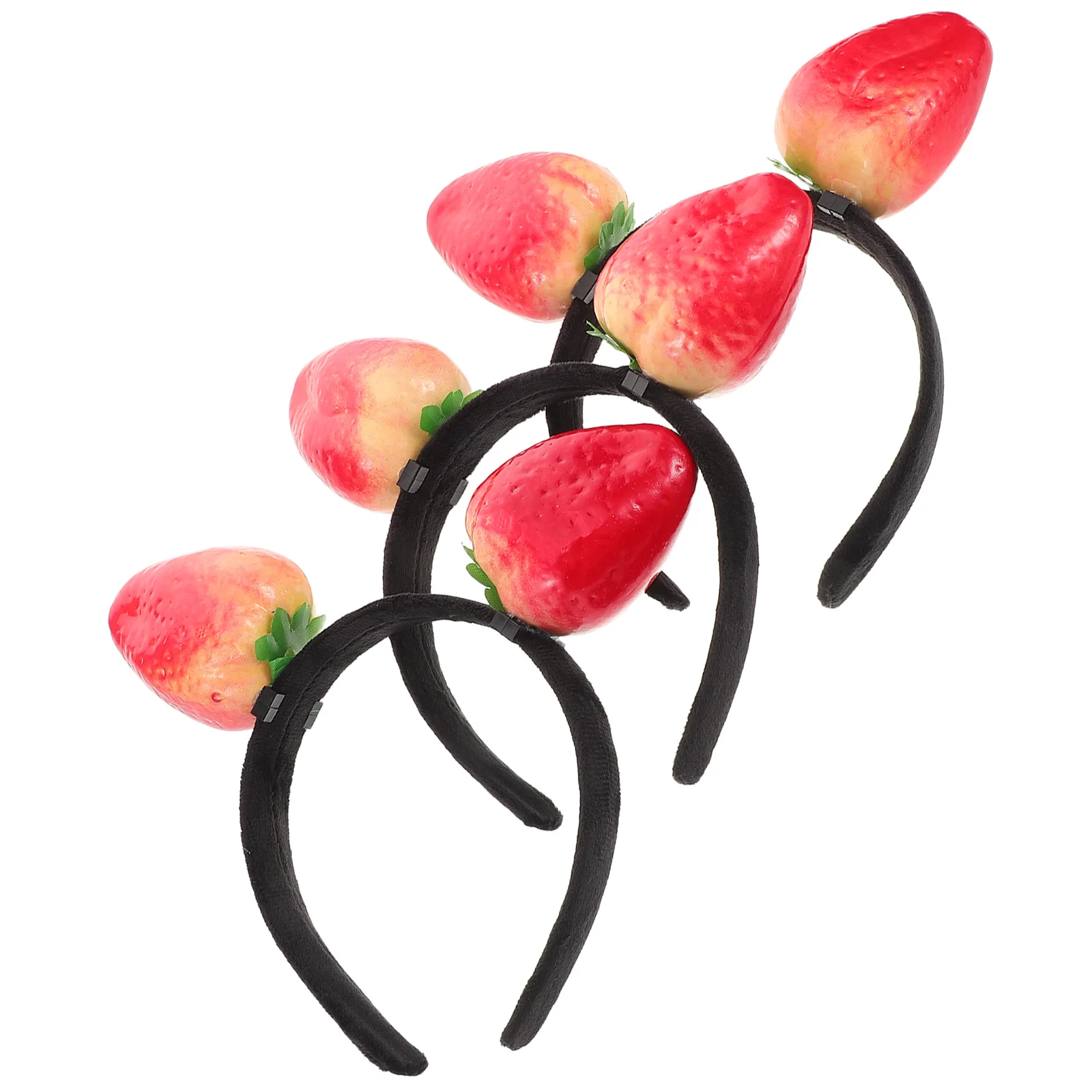 

Strawberry Headband Dress up Hair Accessory Headgear Carnival Season Headbands Child