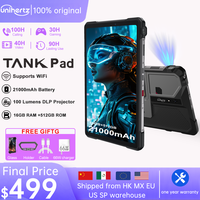 Unihertz Tank PAD 8849 Rugged Projector Tablet Android 32GB 512GB 21000mAh 10.95\