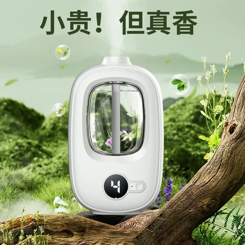 Automatic Aromatherapy Machine for Home and Car with Humidification Intelligent Fragrance Diffuser for Advanced Aromatherapy