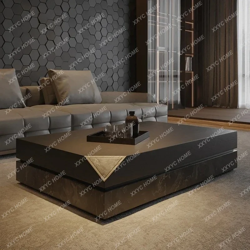 L Medieval coffee table creative rectangular tea table simple modern living room home low table