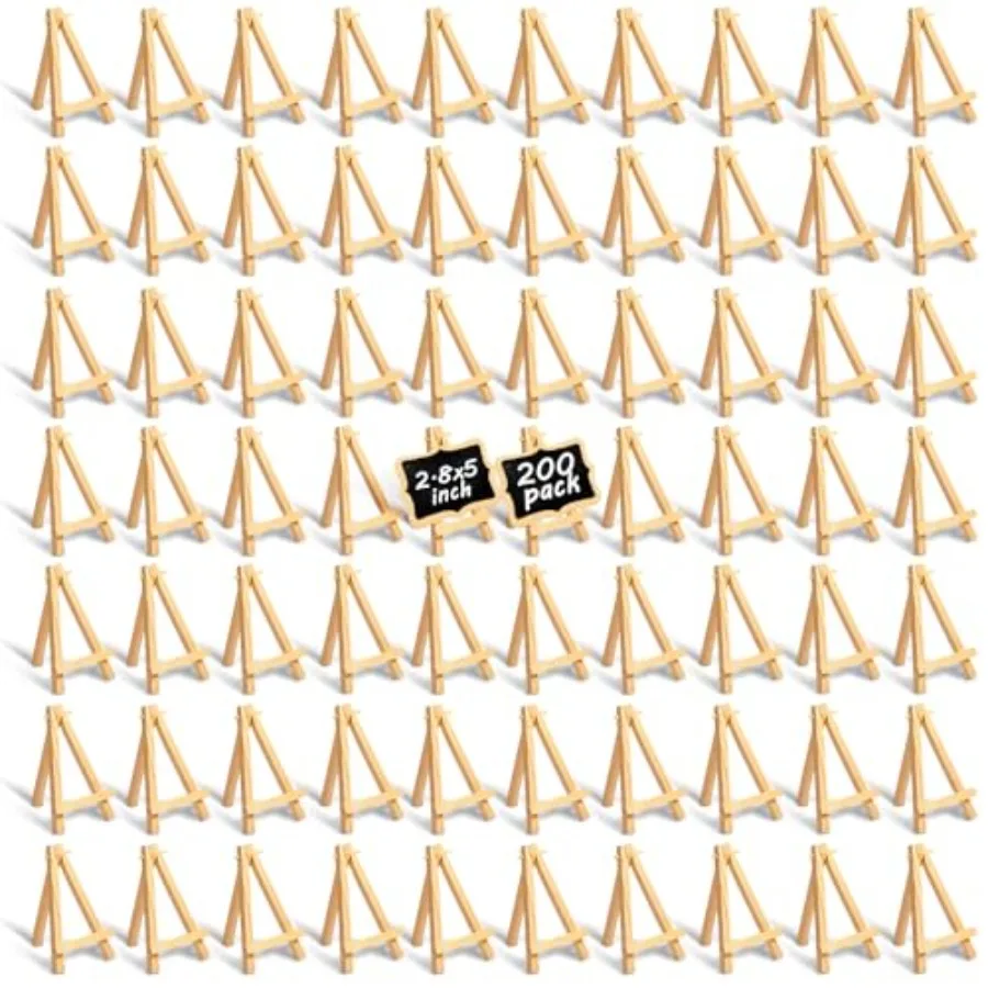 

Миниатюрные деревянные мольберты-подставки для холстов, маленькие деревянные мольберты-треноги для демонстрации произведений искусства, настольные держатели для рисования и рукоделия для художников и мастеров