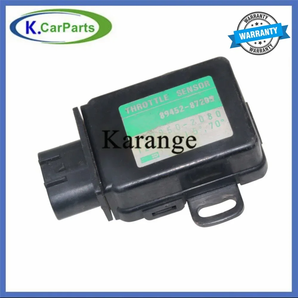 New Throttle Position Sensor 89452-87205 179950-2080 for TOYOTA Daihatsu Mira TR-XX L200S 1990~1993 8945287205 1799502080