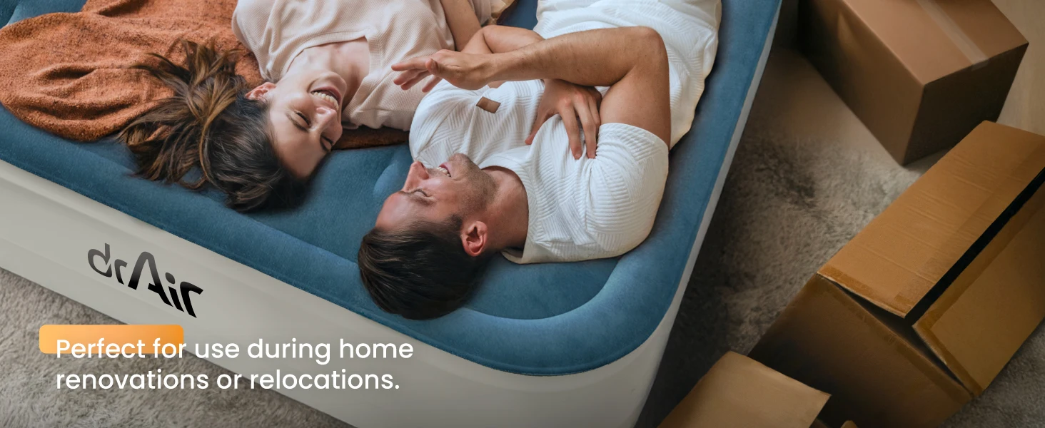 air mattress Twin with built in pump