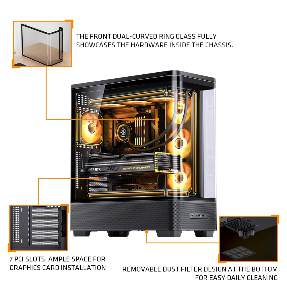 Thumbnail 3 - #1 Latest Gaming PC Case Towers Offers